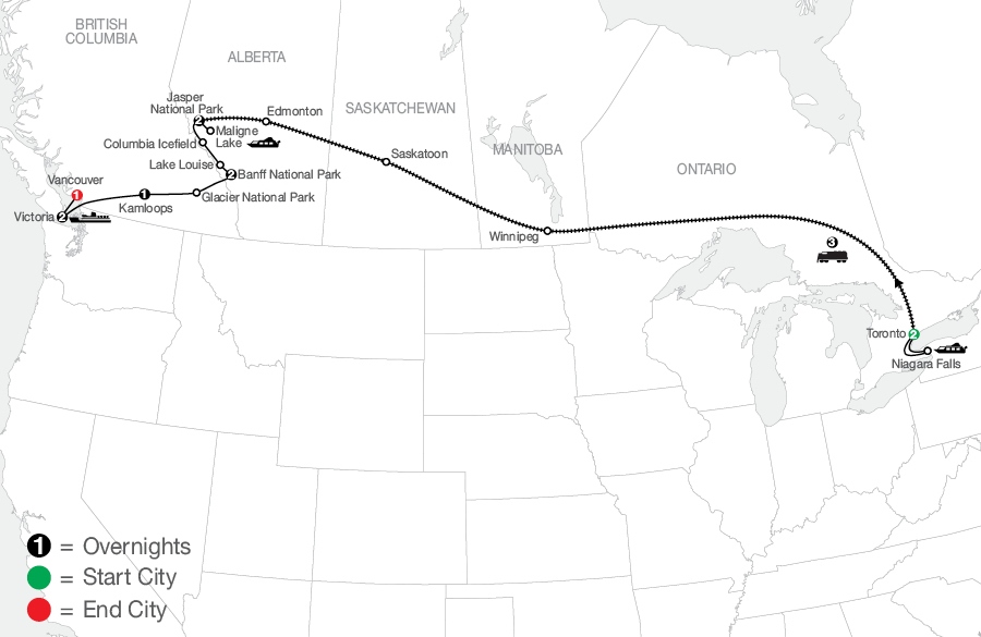 RailJourney Map 